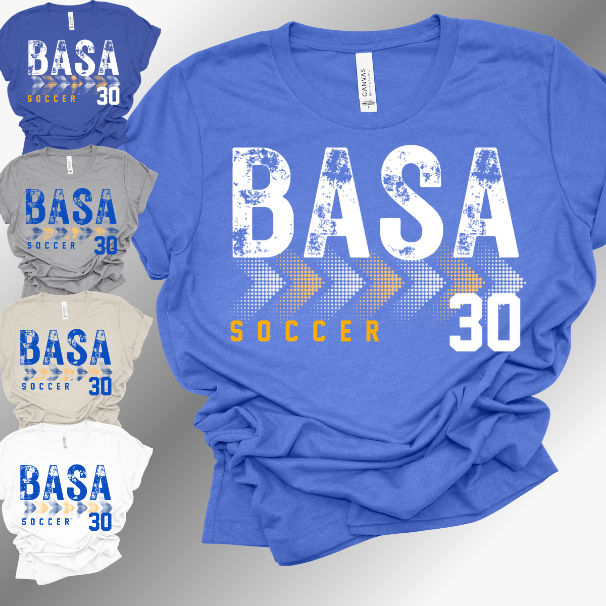 BASA Soccer - Bella Canvas Tee (Toddler, Youth, Adult)