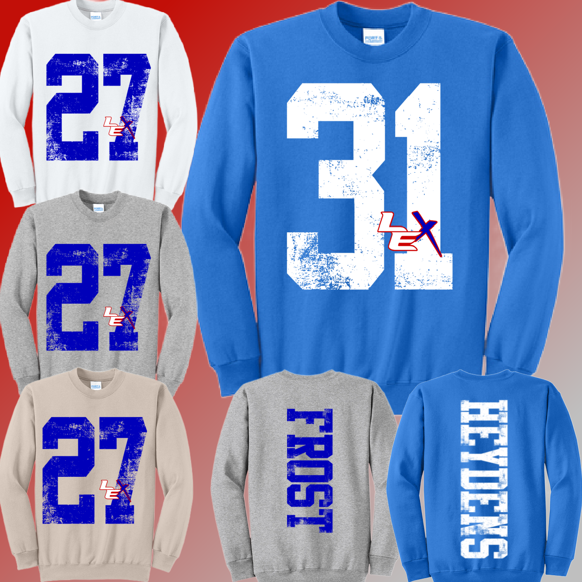 Lady Explorers SOFTBALL - Basic Sweatshirt (Youth & Adult)