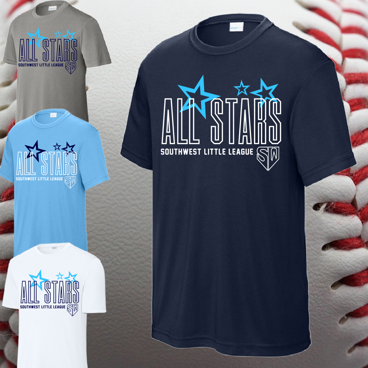 SWLL 2026 All Stars - Performance Tee (Youth & Adult)