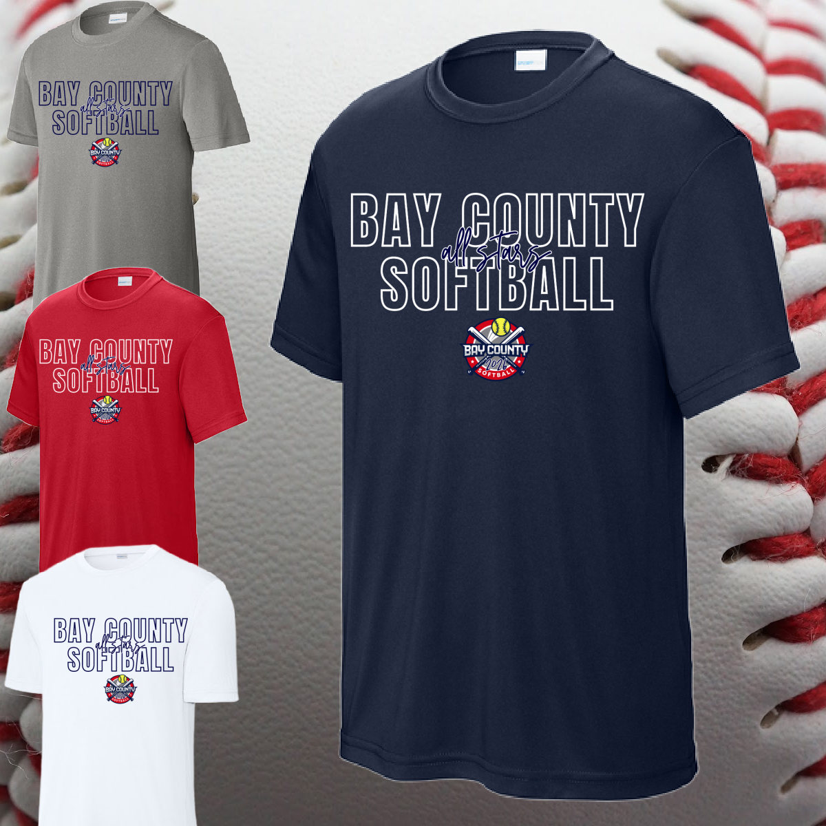 BCSLL 2026 All Stars Outline - Performance Tee (Youth & Adult)