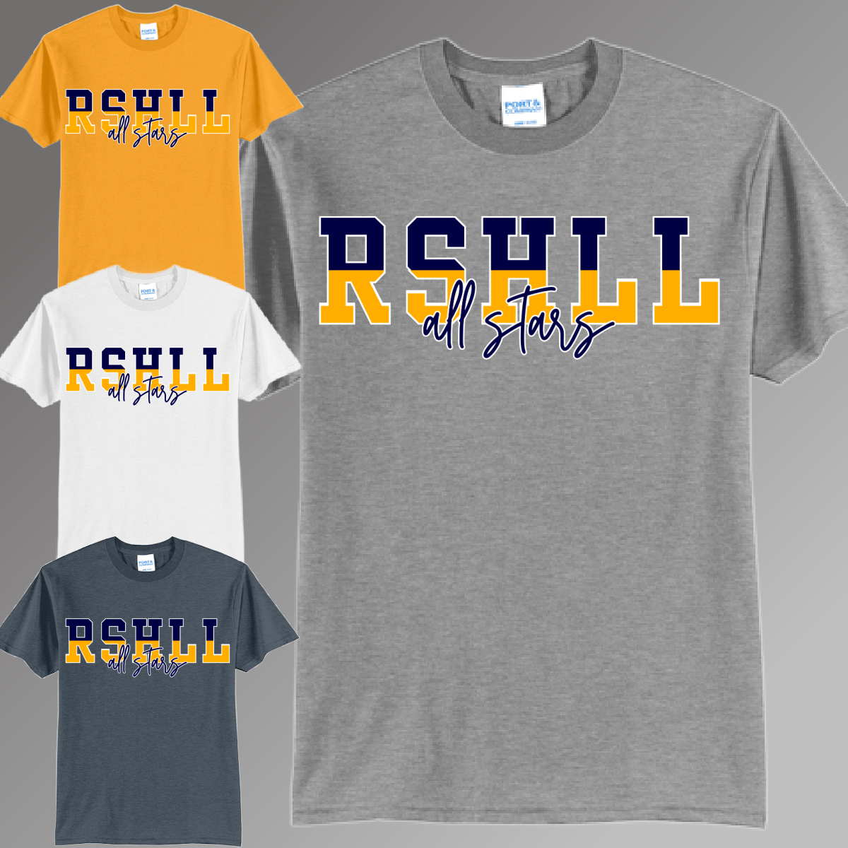 RSHLL 2026 All Stars Two Tone - Basic Tee (Toddler, Youth & Adult)