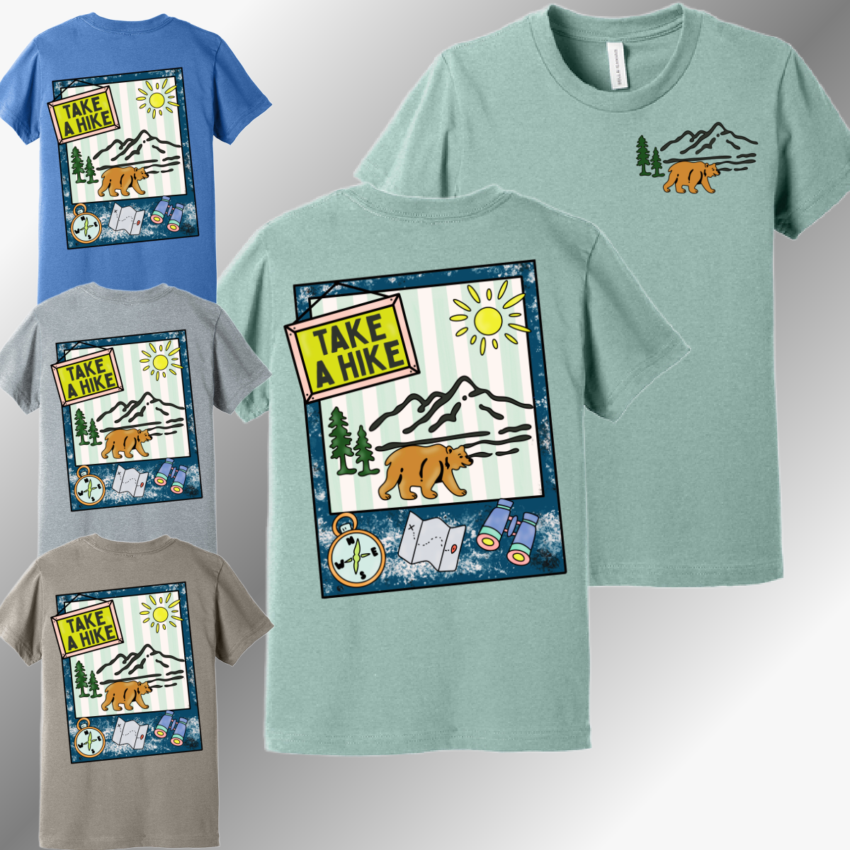 Take A Hike - Bella Tee (Toddler & Youth)
