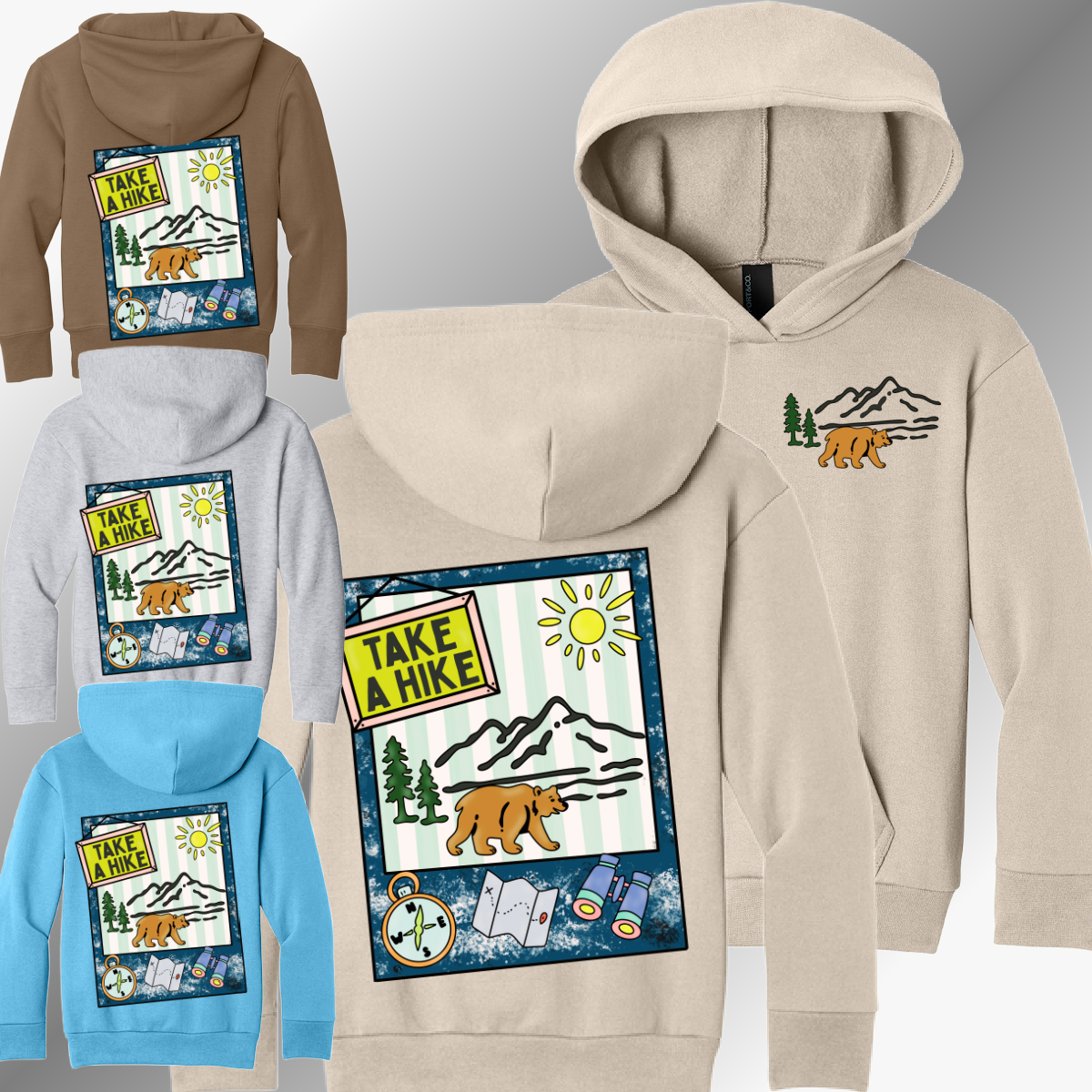 Take A Hike - Hooded Sweatshirt (Youth)