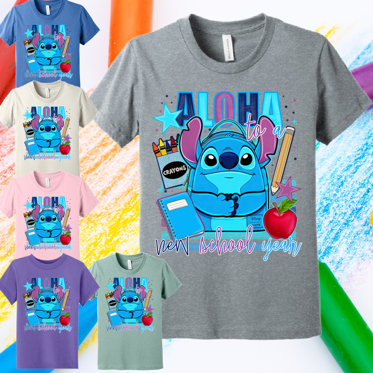 Aloha To A New School Year - Bella Tee (Toddler & Youth)
