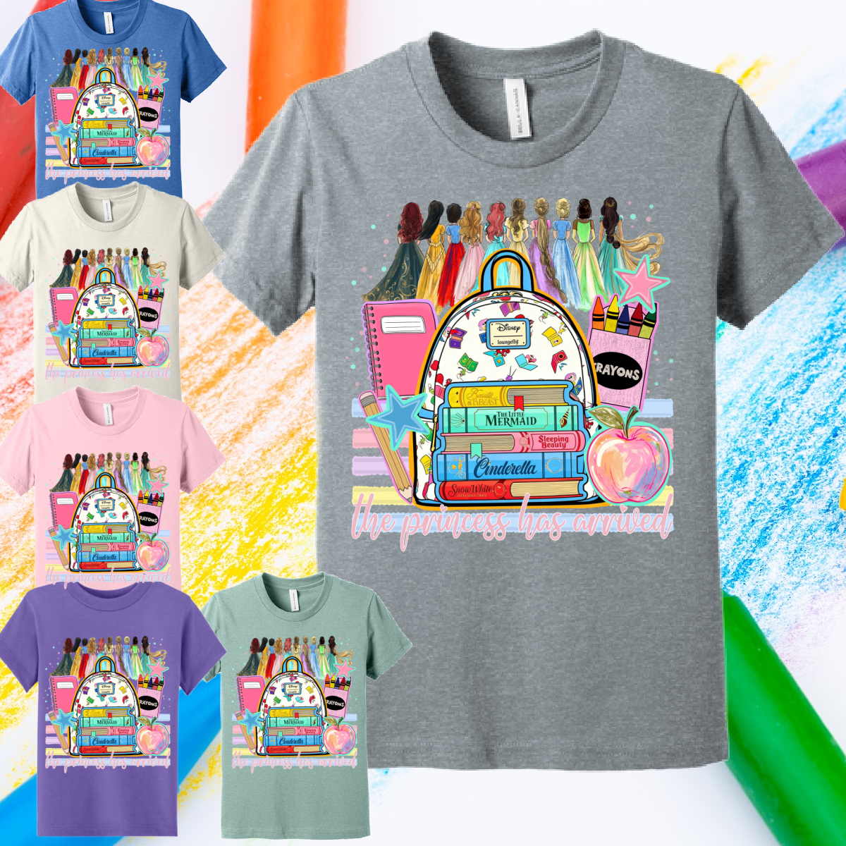 The Princess Has Arrived - Bella Tee (Toddler & Youth)