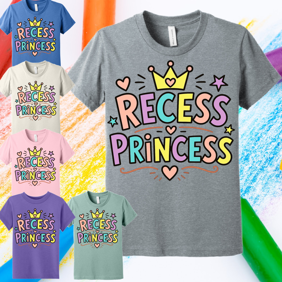 Recess Princess - Bella Tee (Toddler & Youth)