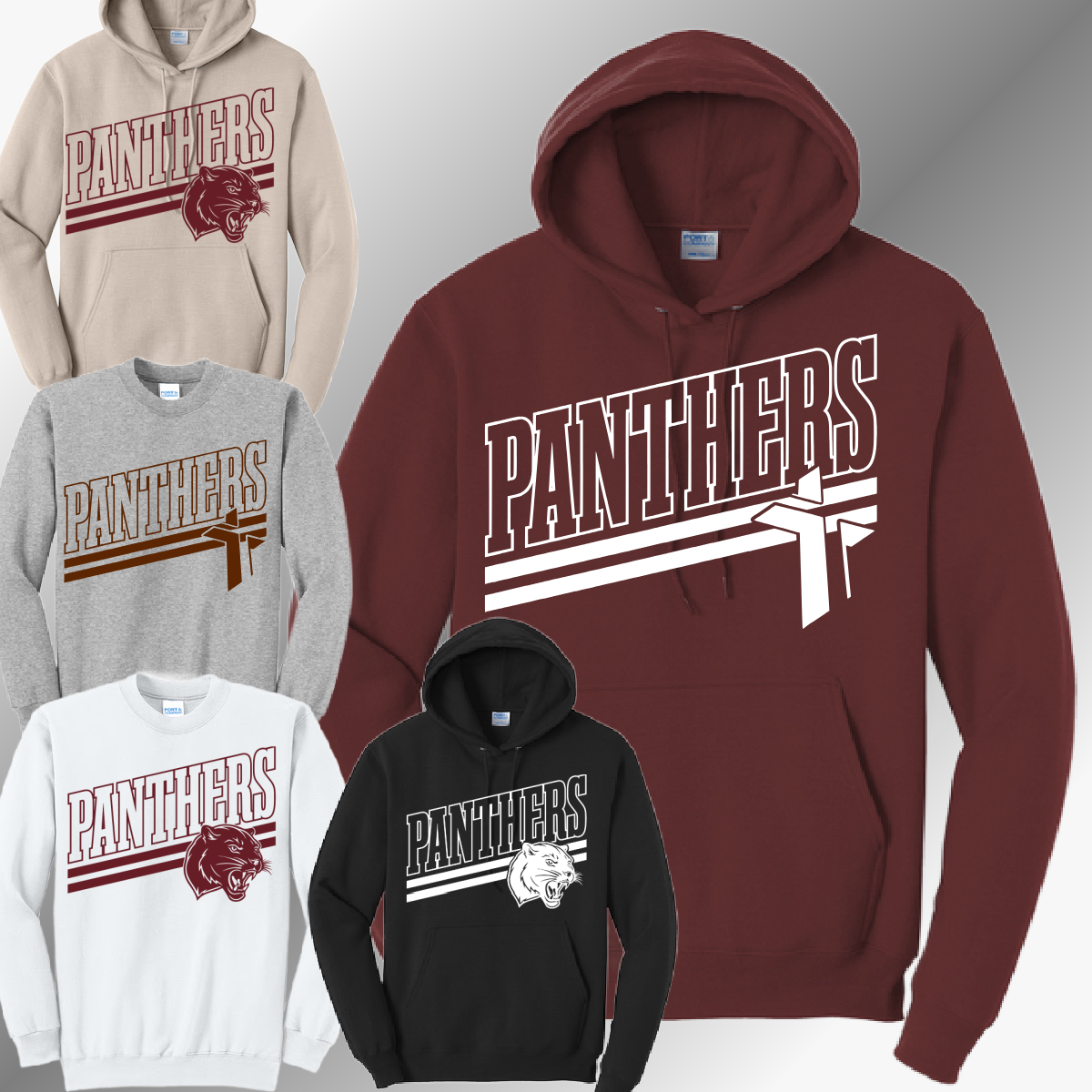 Trinity Monitor Panthers - Basic Sweatshirt (Youth & Adult)