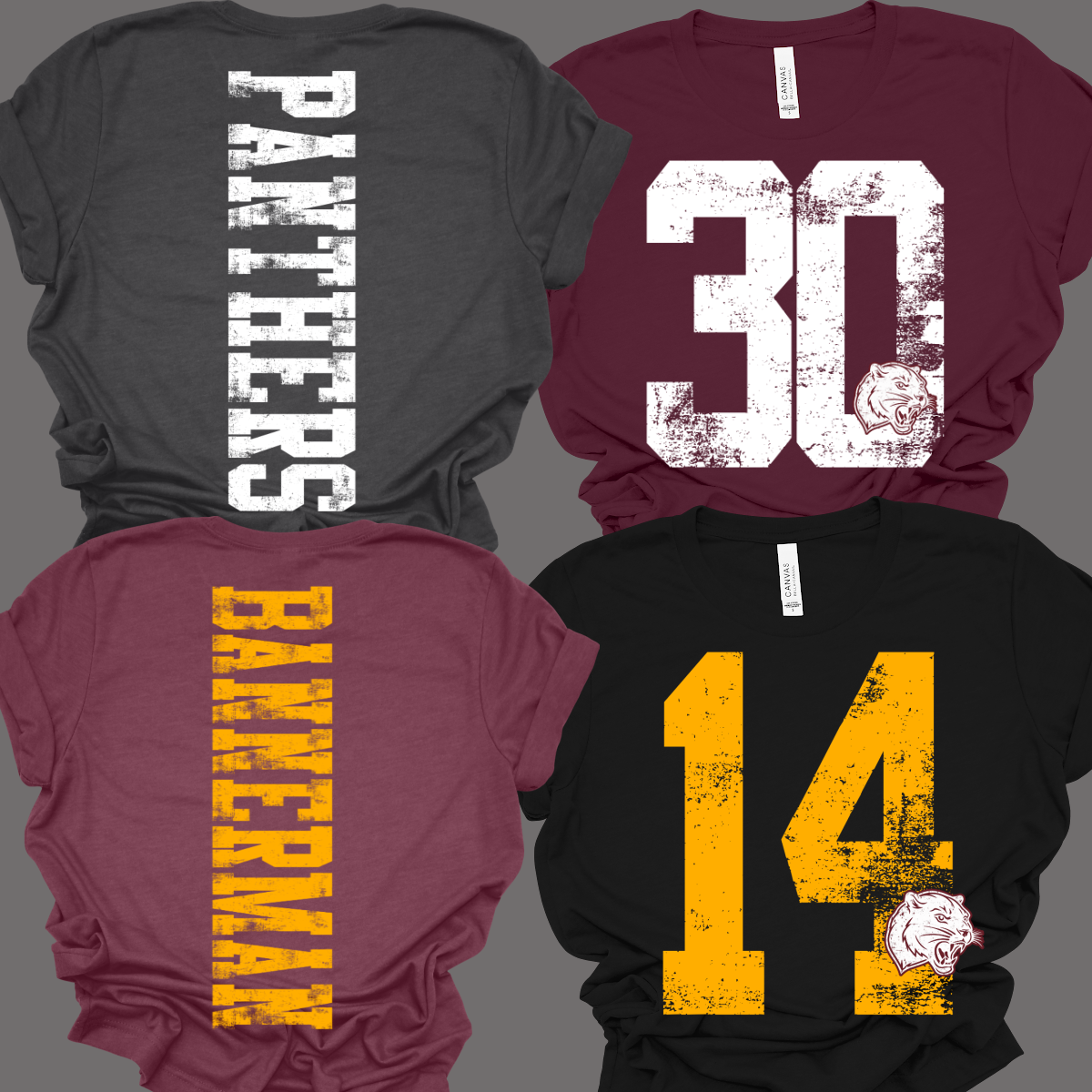 Trinity Monitor Panthers - Bella Canvas Tee (Youth & Adult)