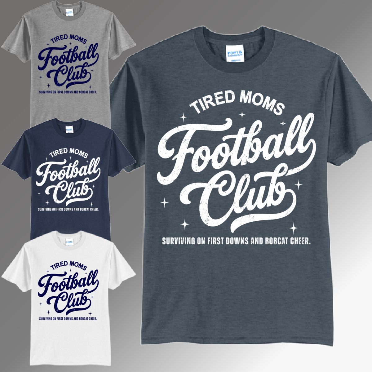 Bobcat Football - Basic Tee (Adult)