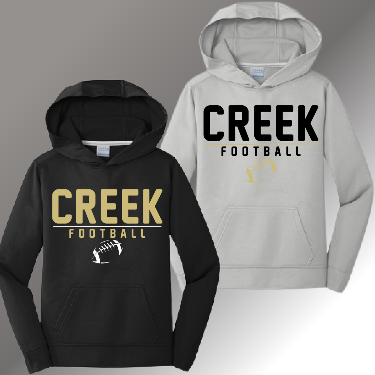 Bullock Creek - Football Performance Hoodie (Youth & Adult)