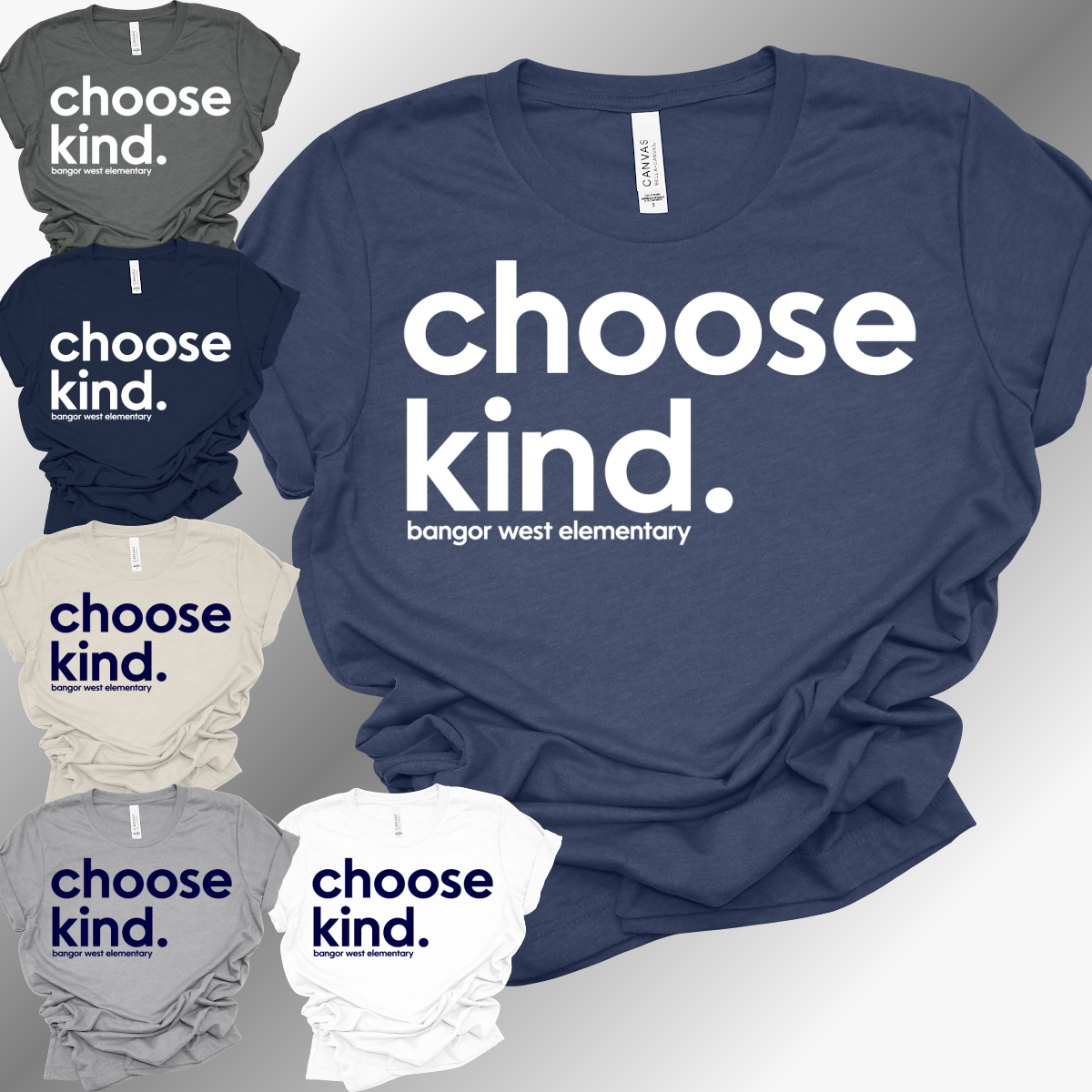 Bangor West Fundraiser - Bella Canvas Tee (Toddler, Youth, Adult)