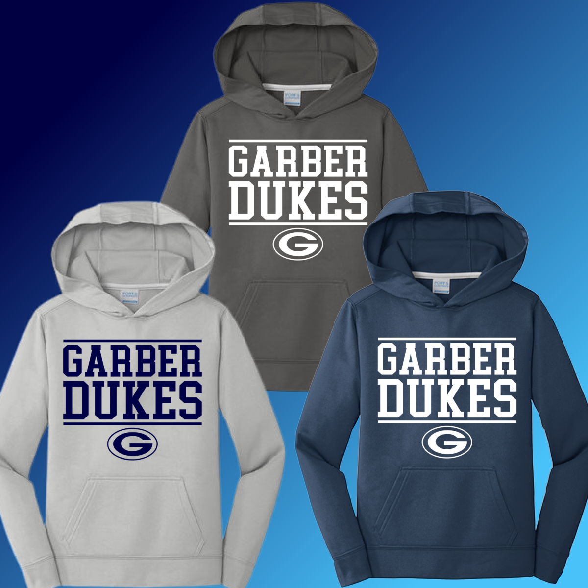 Garber Dukes - Performance Hoodie (Youth & Adult)