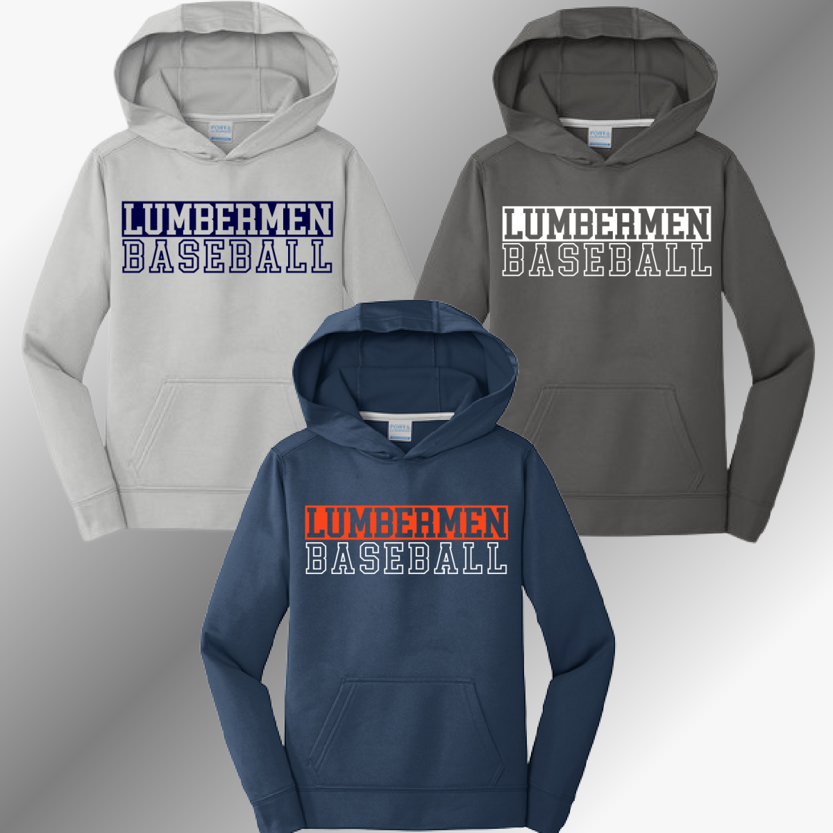 Mid Michigan Lumbermen - Performance Hoodie (Youth & Adult)