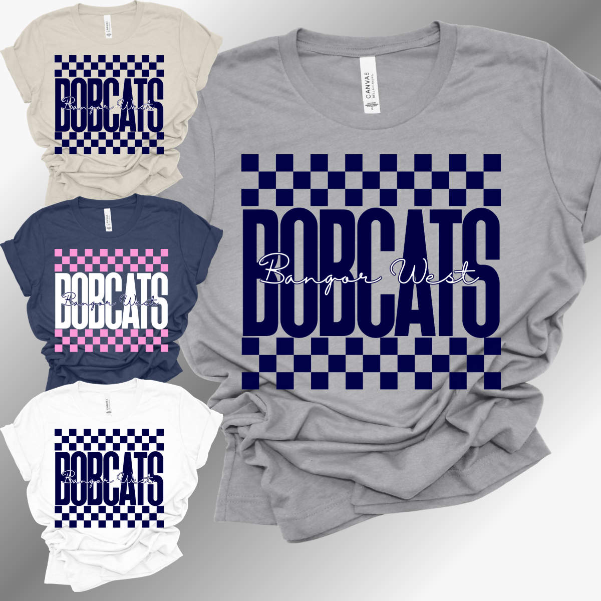 Bangor Bobcats Fundraiser - Bella Canvas Tee (Toddler, Youth, Adult)