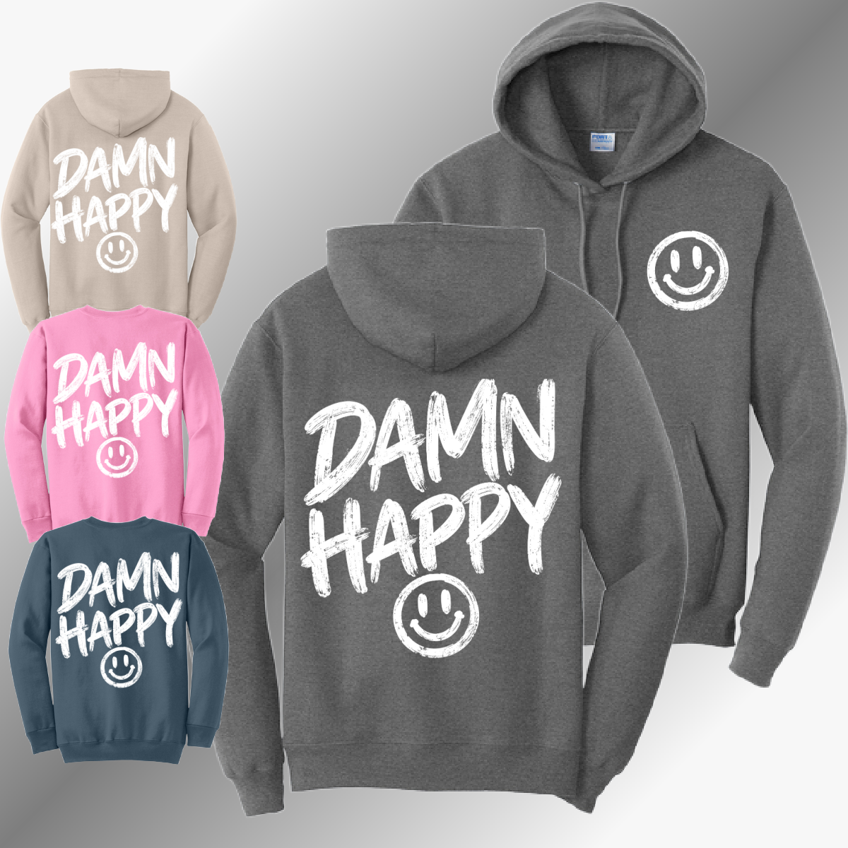 Damn Happy - Sweatshirt