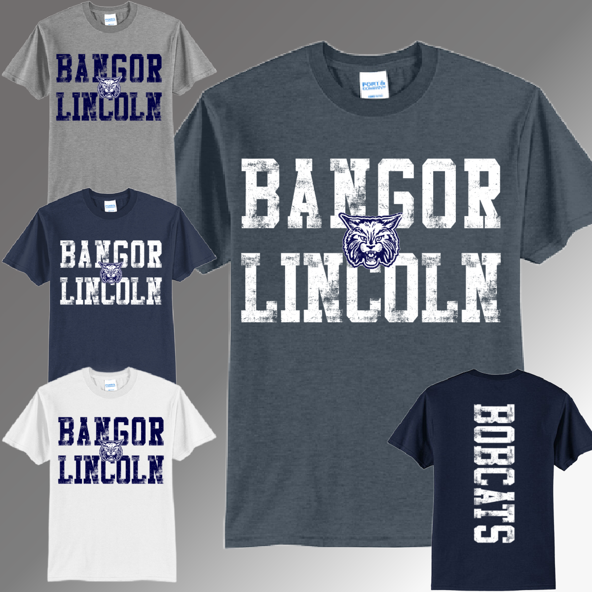 Bangor Bobcats - Basic Tee (Toddler, Youth & Adult)