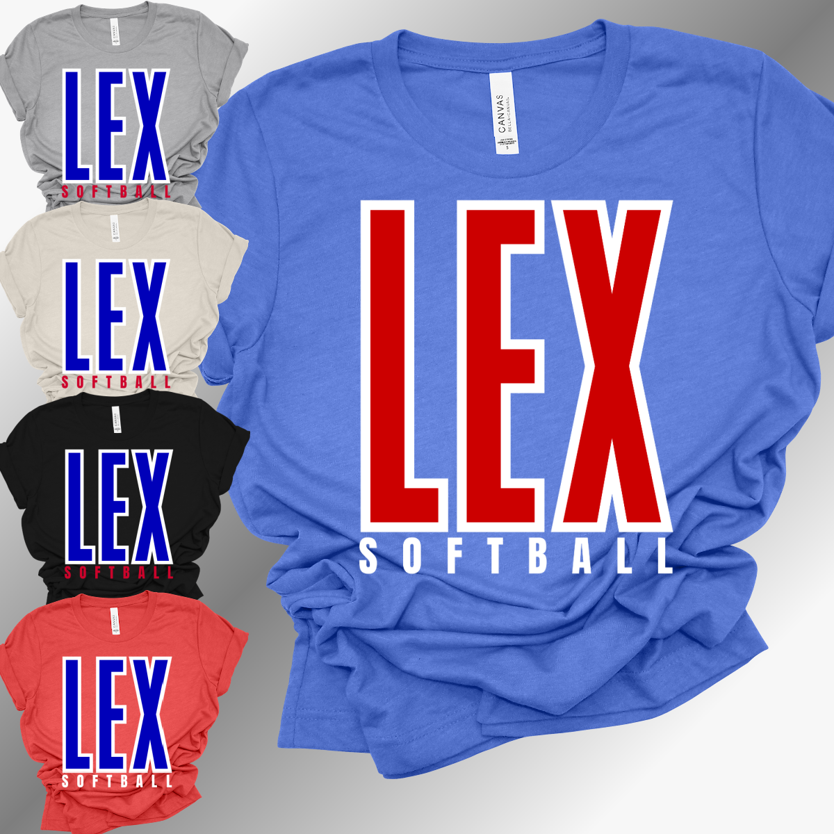 Lady Explorers Softball - LEX Premium Tee (Toddler, Youth & Adult)