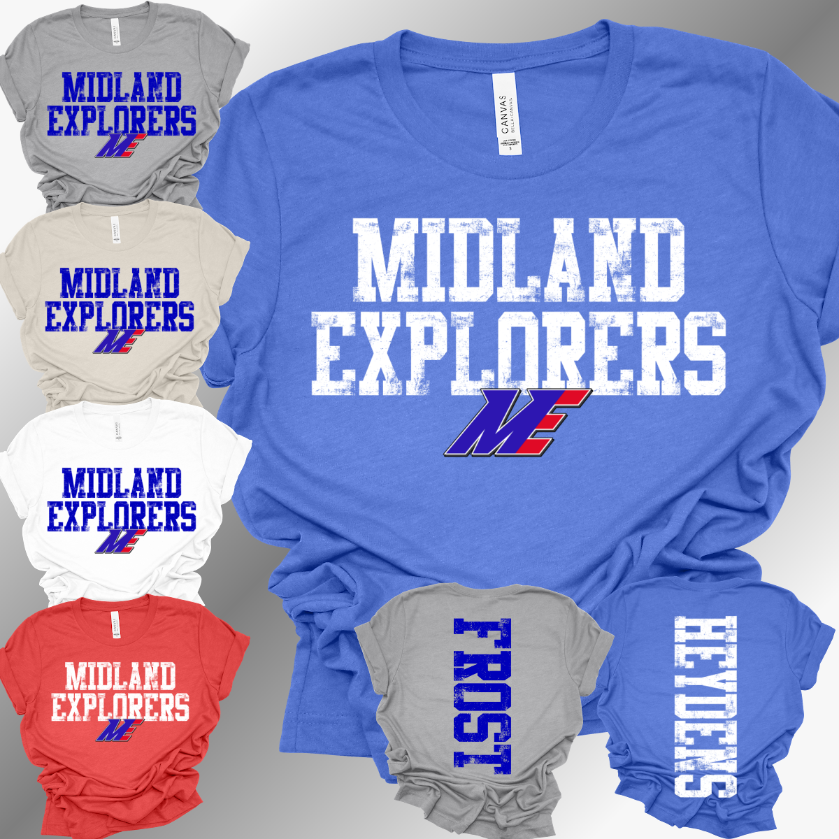 Midland Explorers Baseball - Premium Tee (Toddler, Youth & Adult)