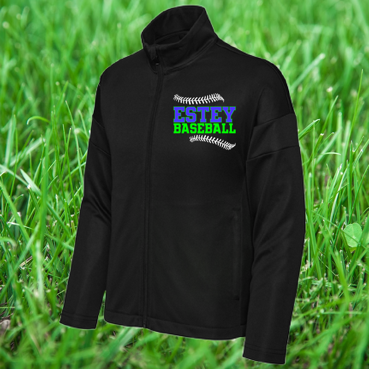 Estey Baseball - Stitches Logo Full Zip Jacket (Youth & Adult)