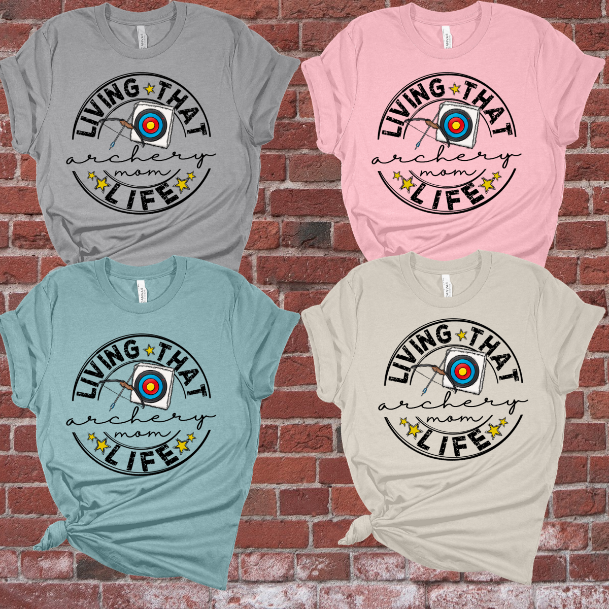 Living That Archery Mom Life Tee (Adult) - PREORDER