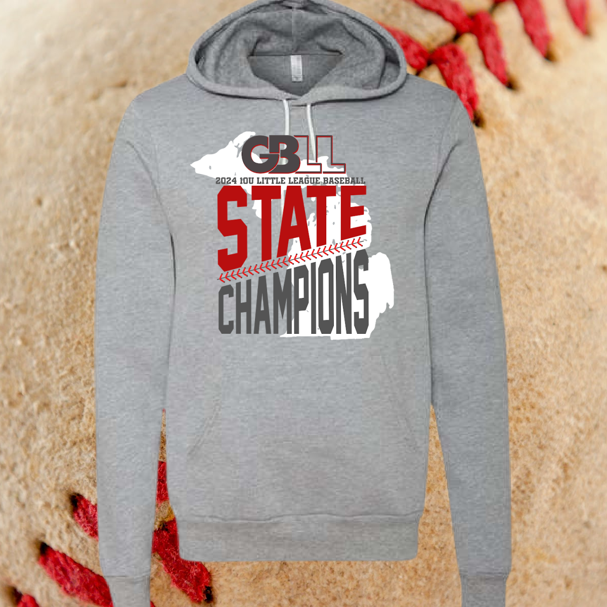 2024 GBLL 10U State Champs - Premium Hoodies (Adult)