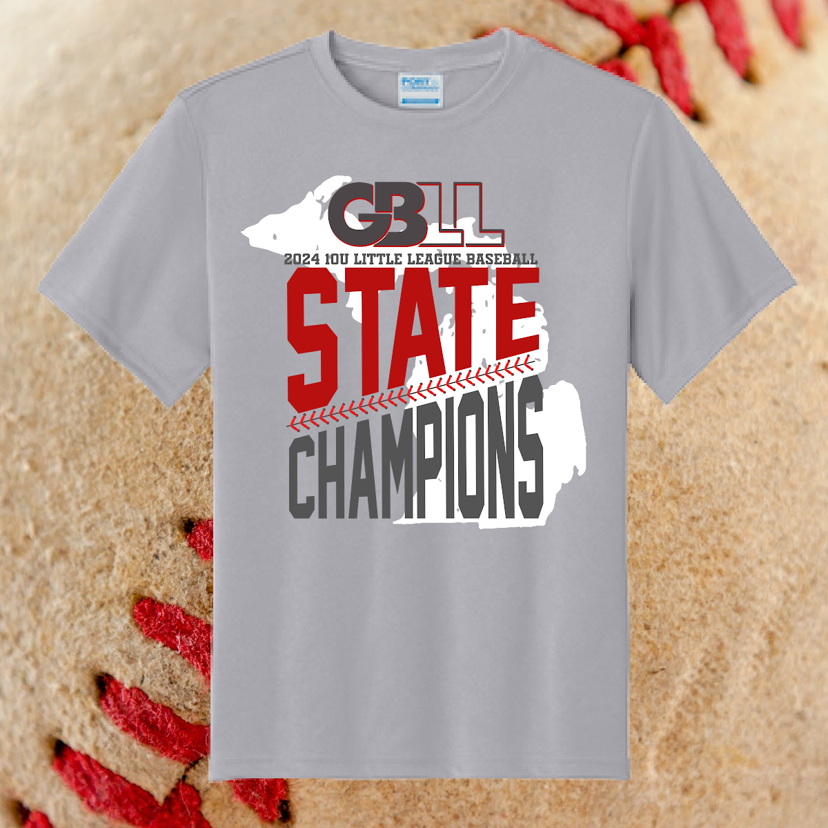 2024 GBLL 10U State Champs - Dri Fit Tees (Youth & Adult)
