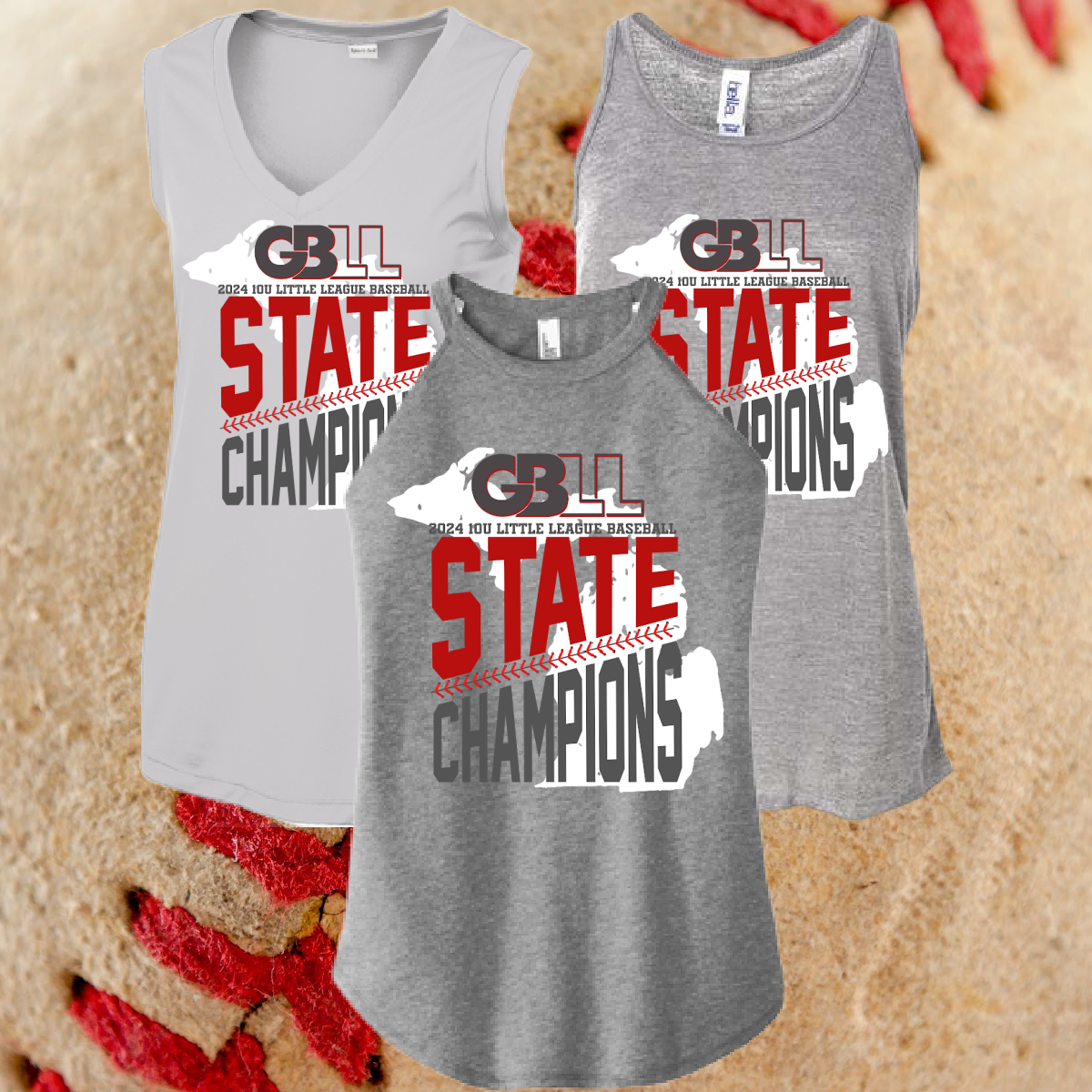 2024 GBLL 10U State Champs - Tanks (Womens)