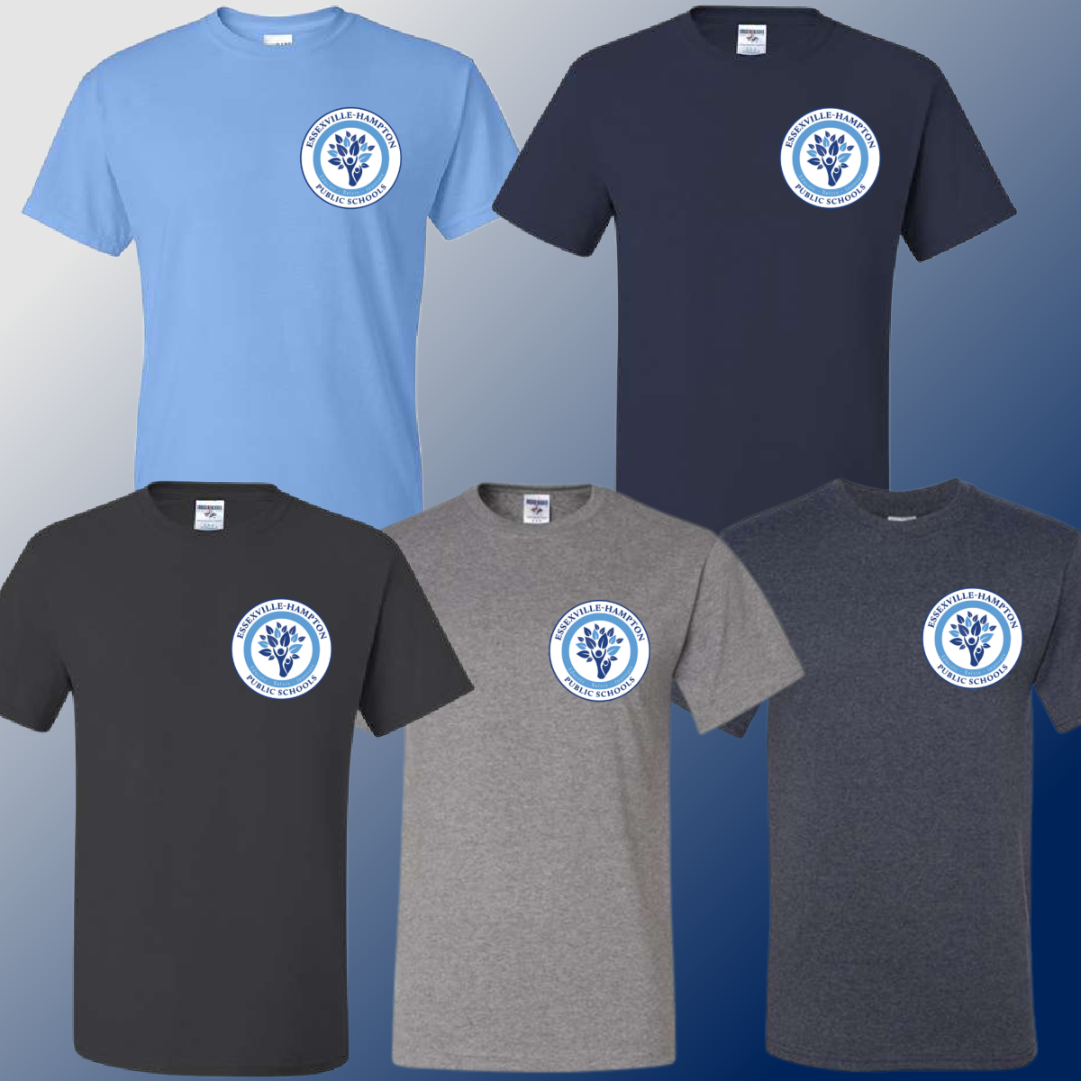 Dukes - EHPS Logo Basic Tee (Youth & Adult) - MADE TO ORDER/TWO WEEKS
