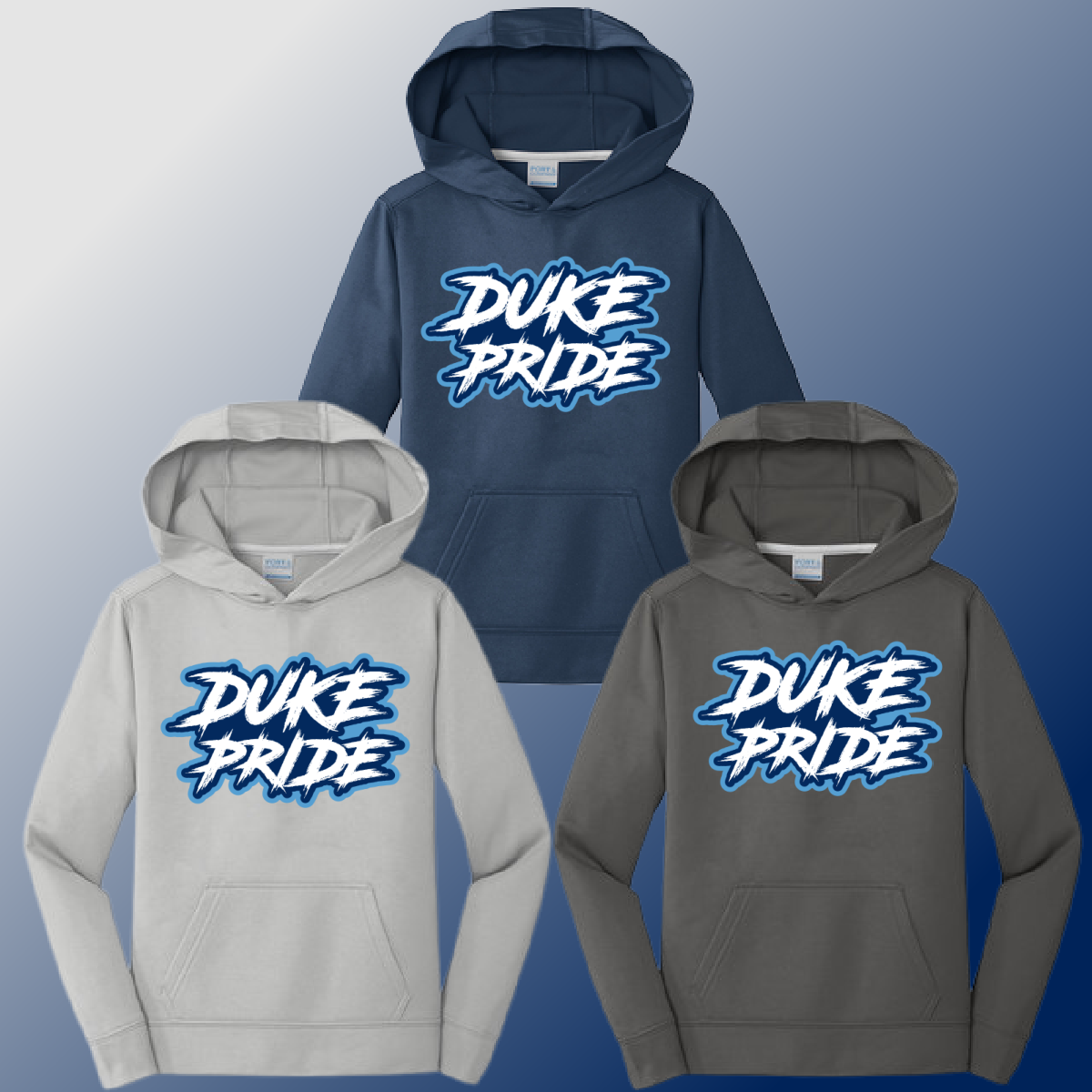 Dukes Graffiti Dri Fit Hoodie Youth Adult MADE TO ORDER TWO WEEKS