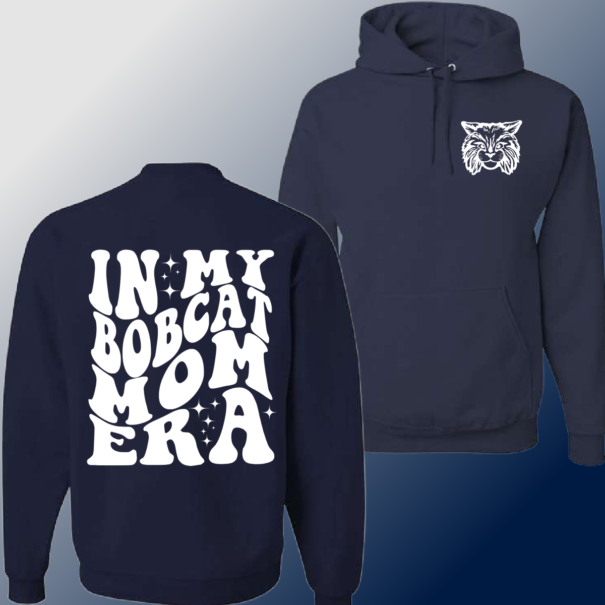 Bangor Bobcats - In My Bobcat MOM Era Sweatshirt (Adult)