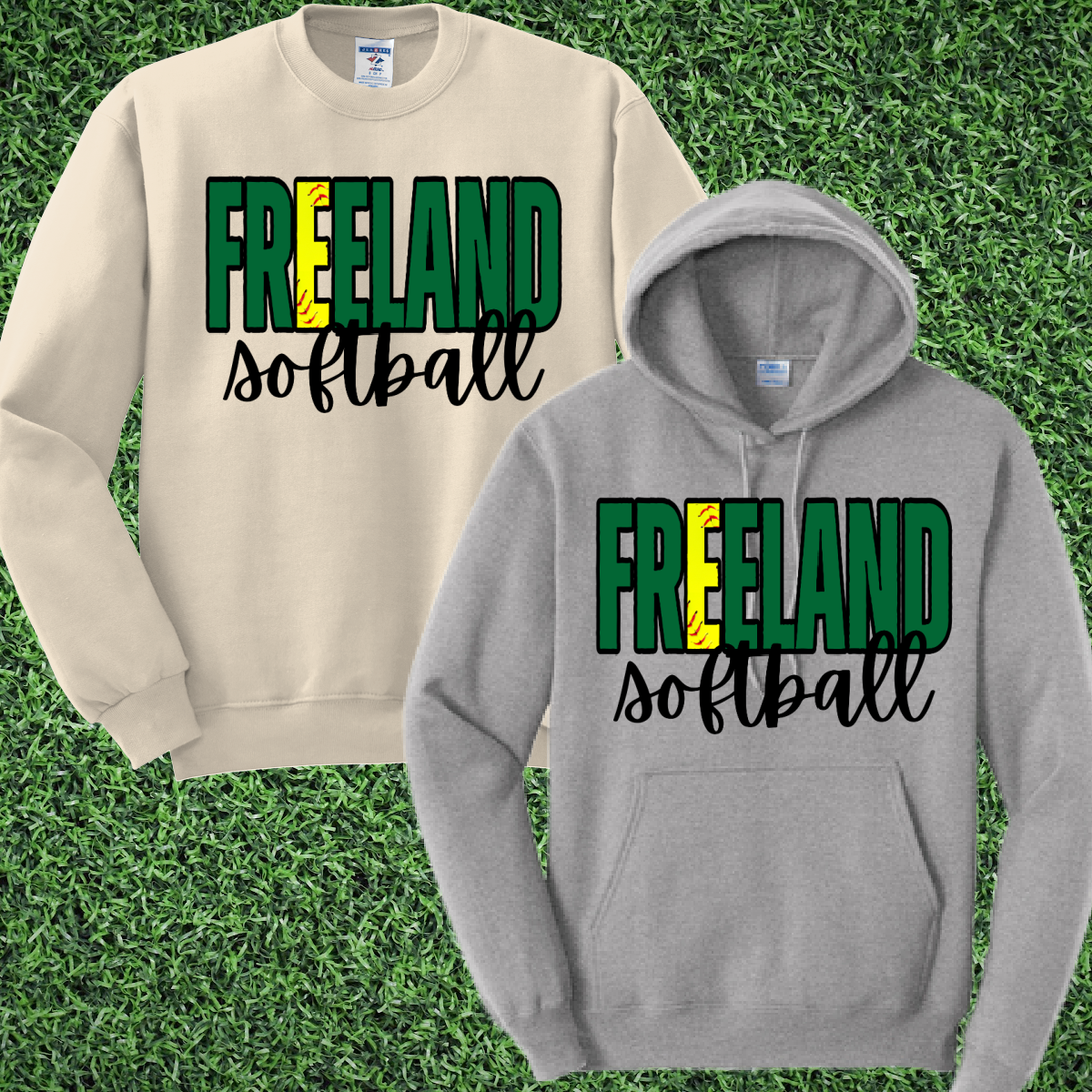 Freeland Softball Basic Sweatshirt (Adult)