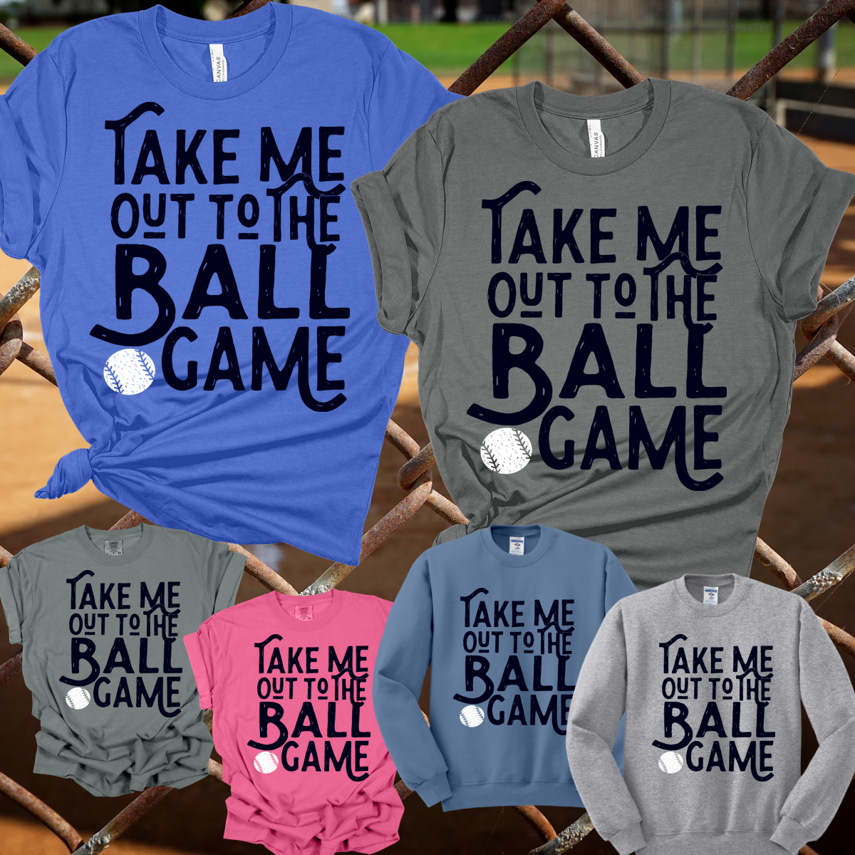Pinconning Baseball - Take Me Out To The Ball Game