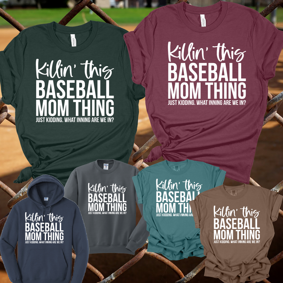 Pinconning Baseball - Killin' This Baseball Mom Thing