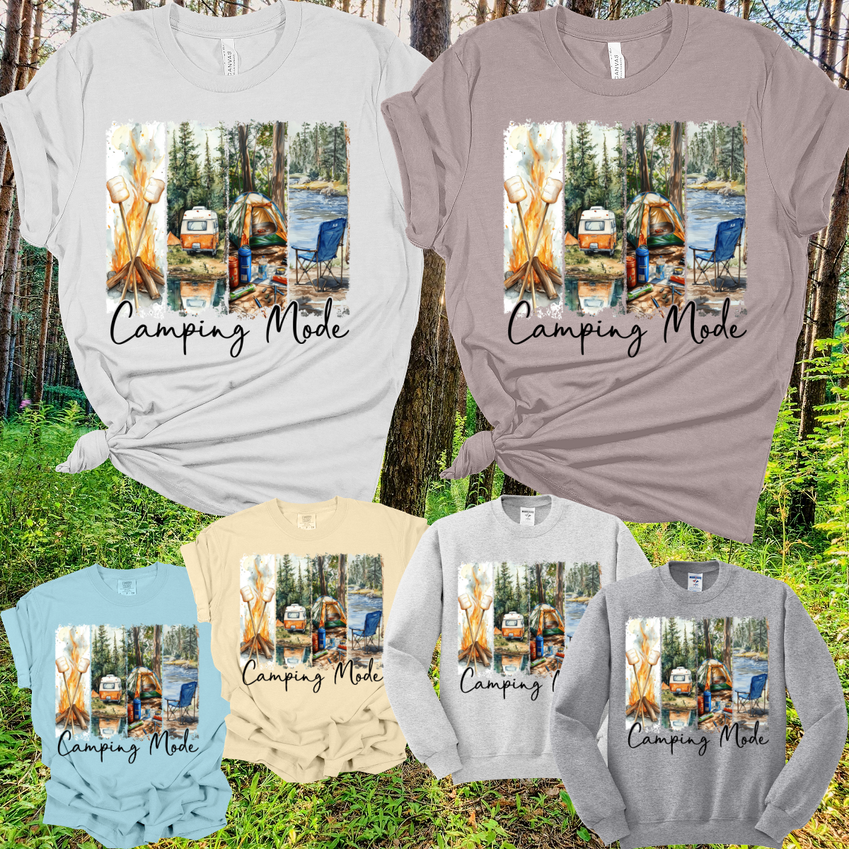 Camping Mode Collage