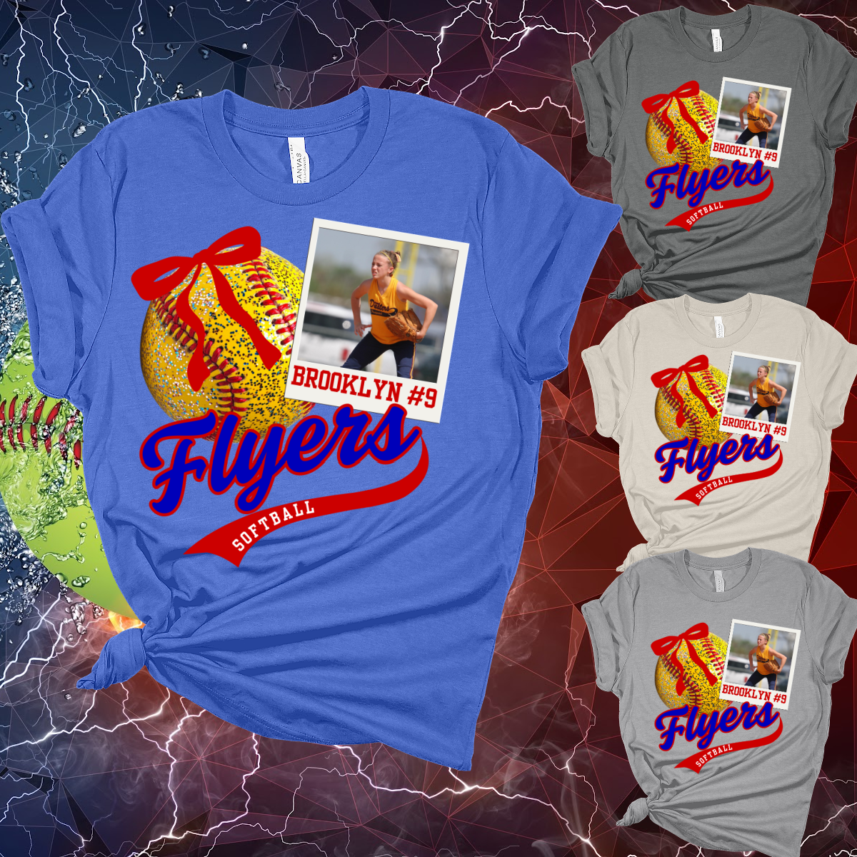 Polaroid Picture Softball Tee!