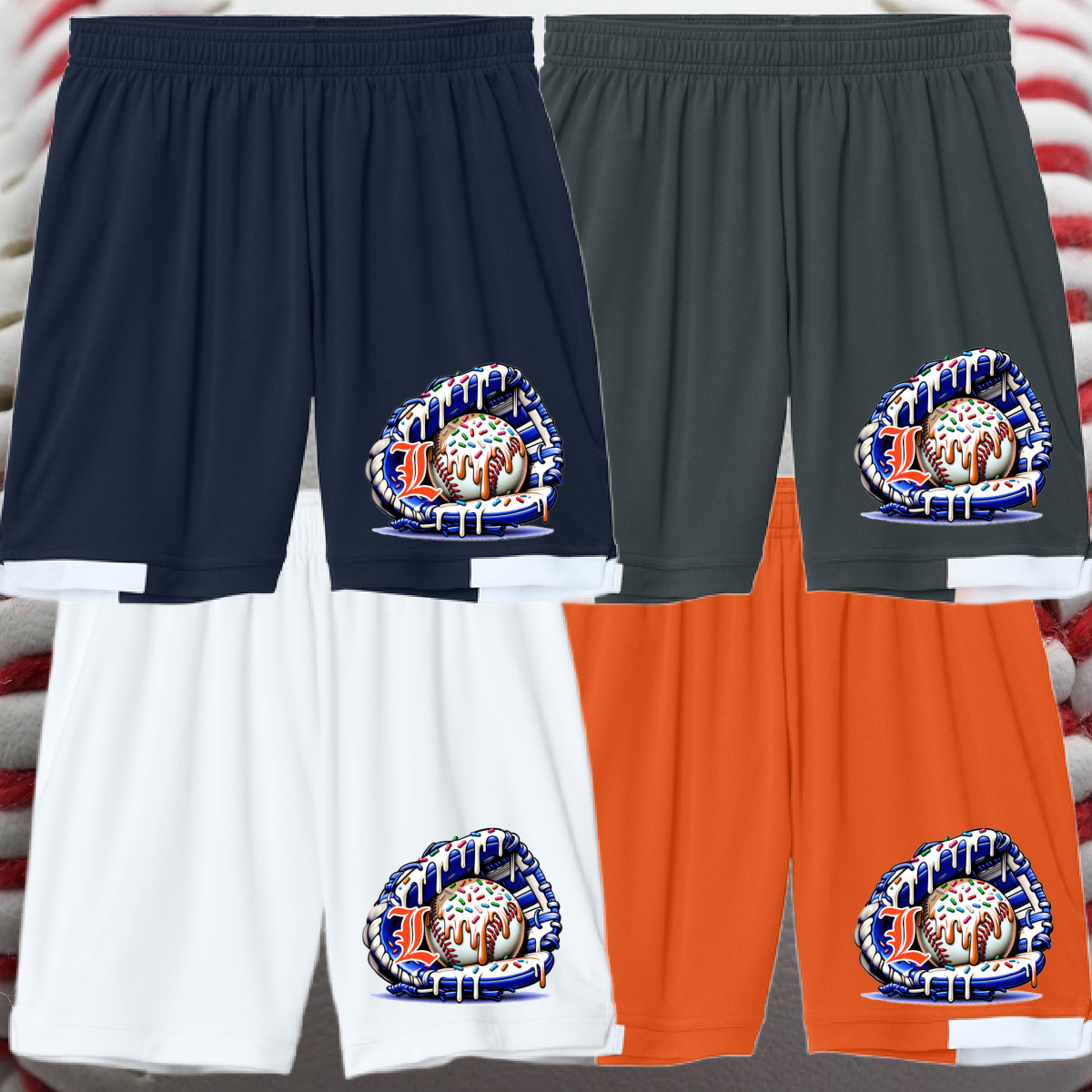 Mid Michigan Lumbermen - Ice Cream Drip Glove Performance Shorts