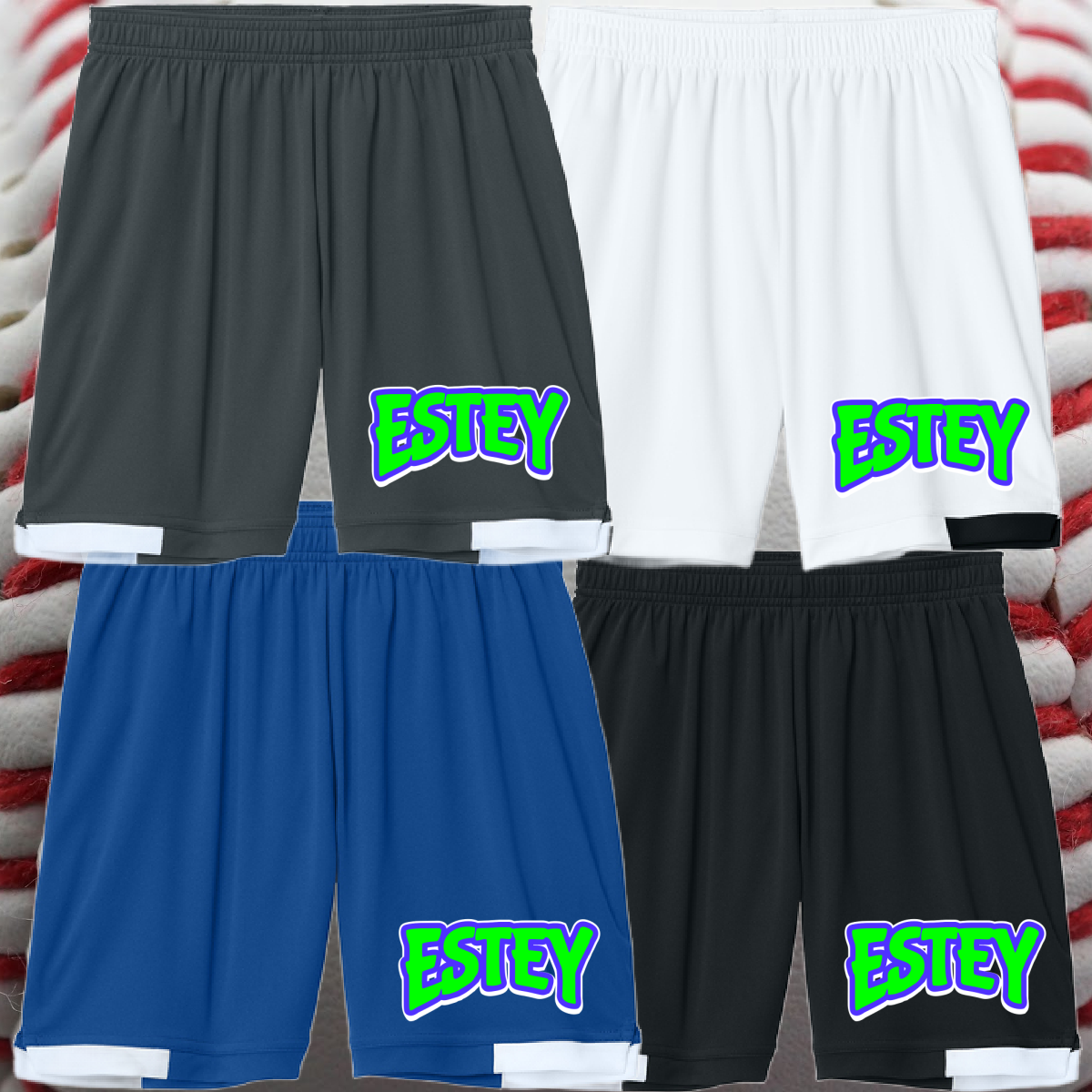 Estey Baseball - Performance Shorts