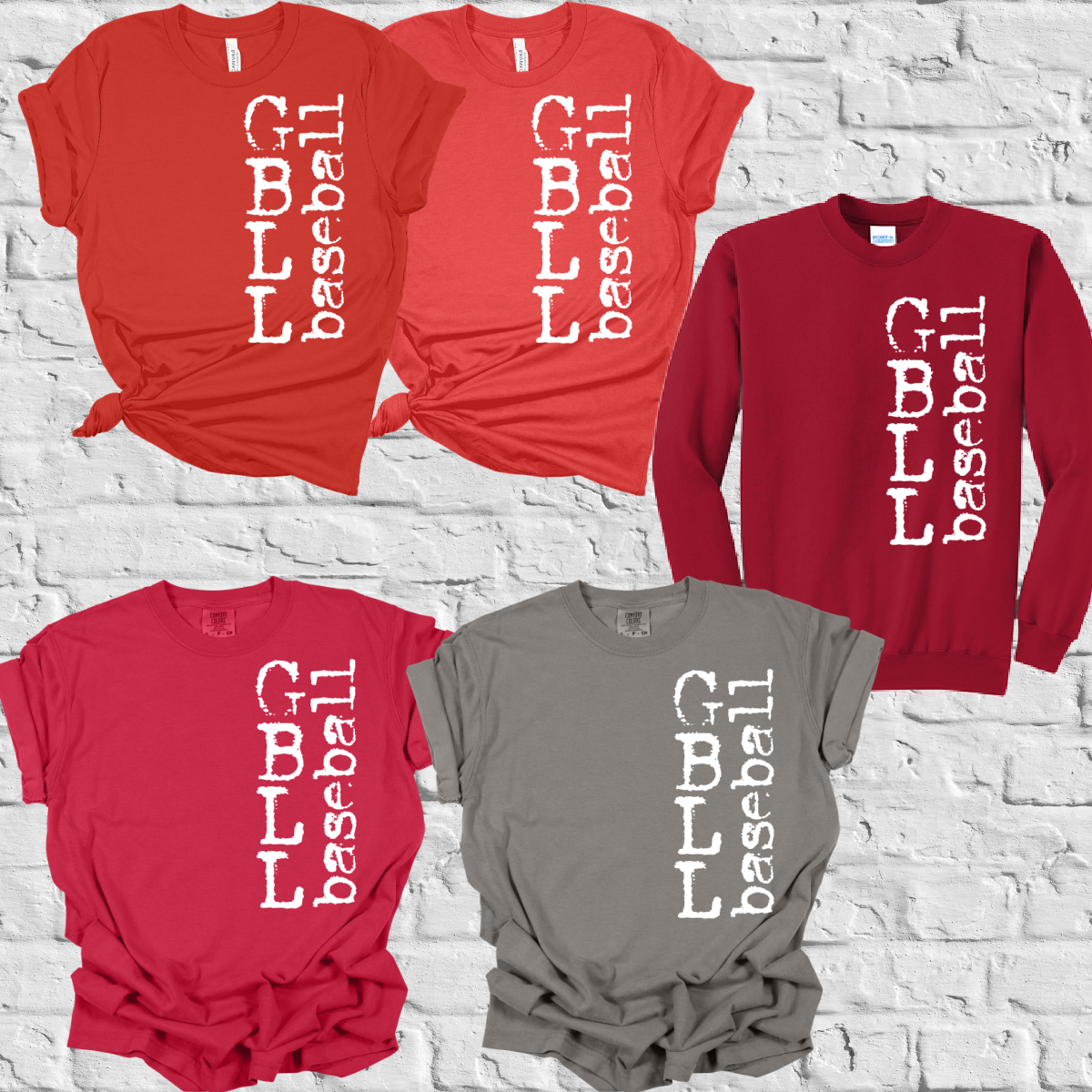 Greater Bay Little League - Vintage Typography Tee