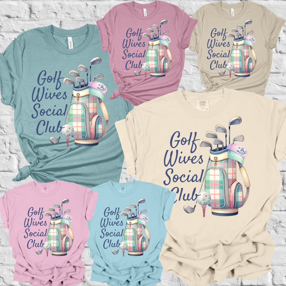 Golf Wives Social Club Tee