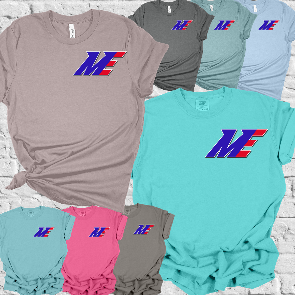 Midland Explorers - ME Pocket Logo Tee FUN COLORS!