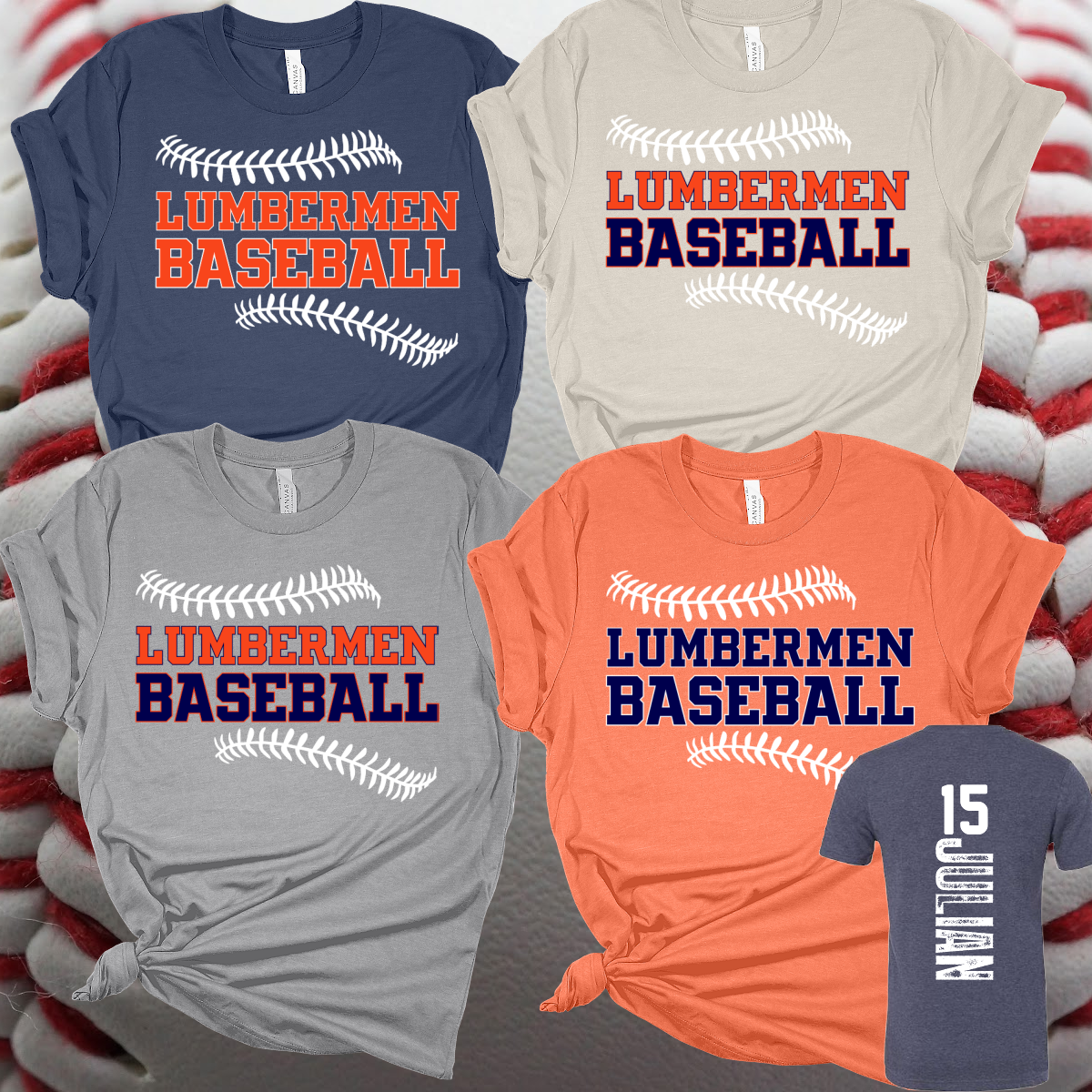 Mid Michigan Lumbermen - Stitches Logo Tee (Youth & Adult Sizes)