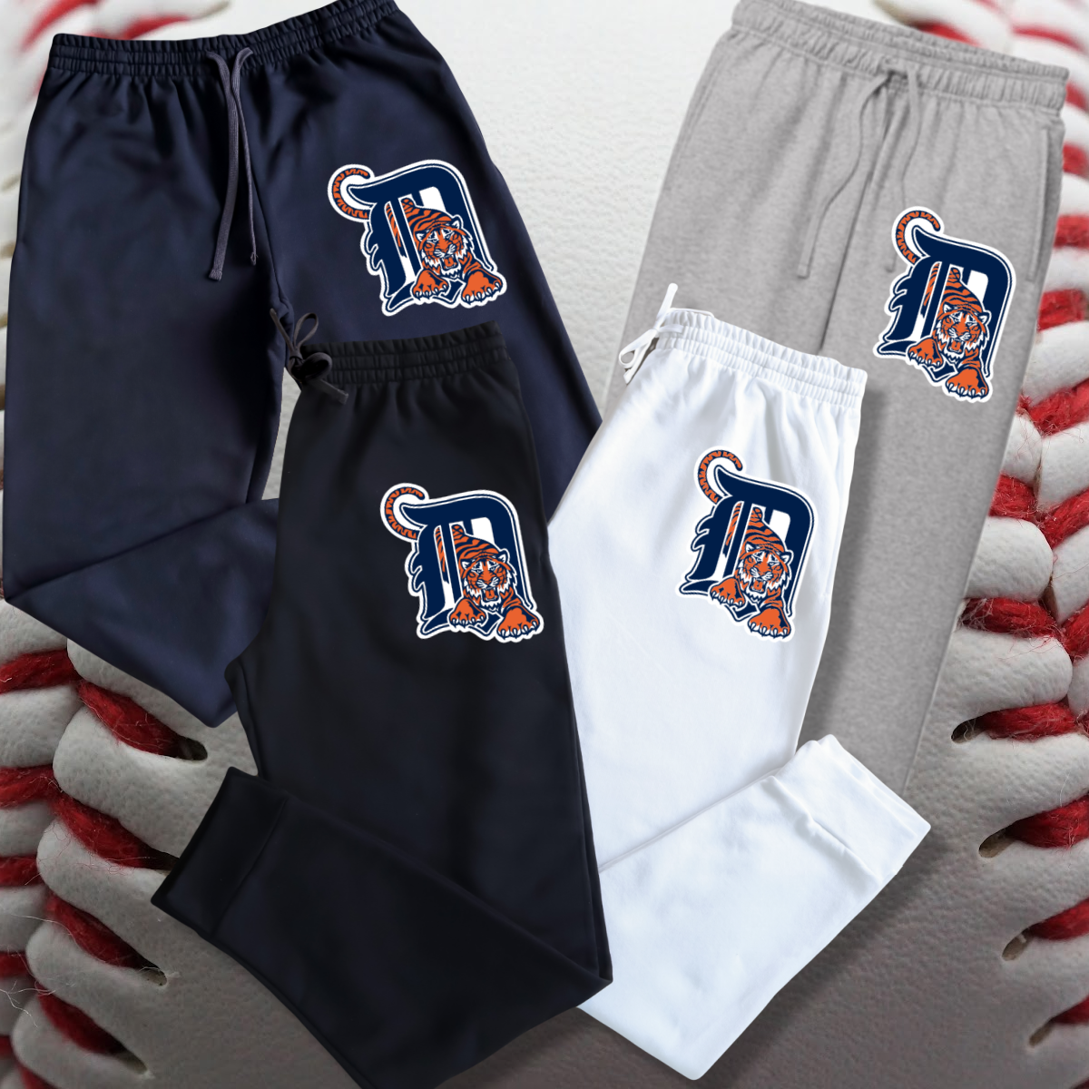 Detroit Baseball - Vintage D Logo Basic Jogger (Youth & Adult)
