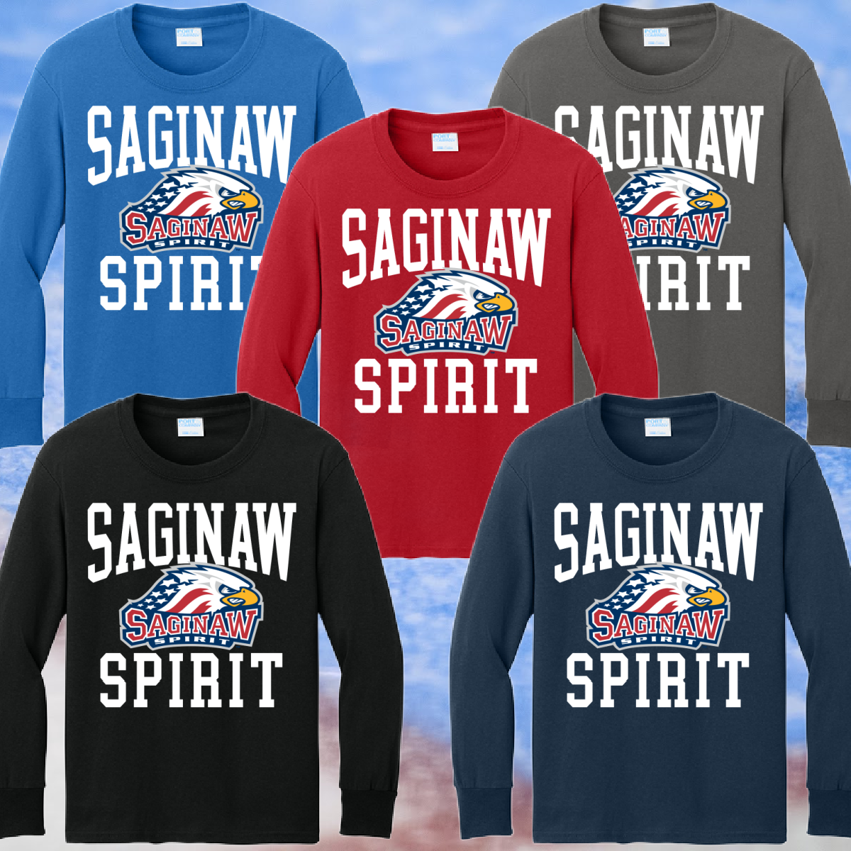 Spirit - Logo Basic Lomg Sleeve Tee (Youth & Adult)