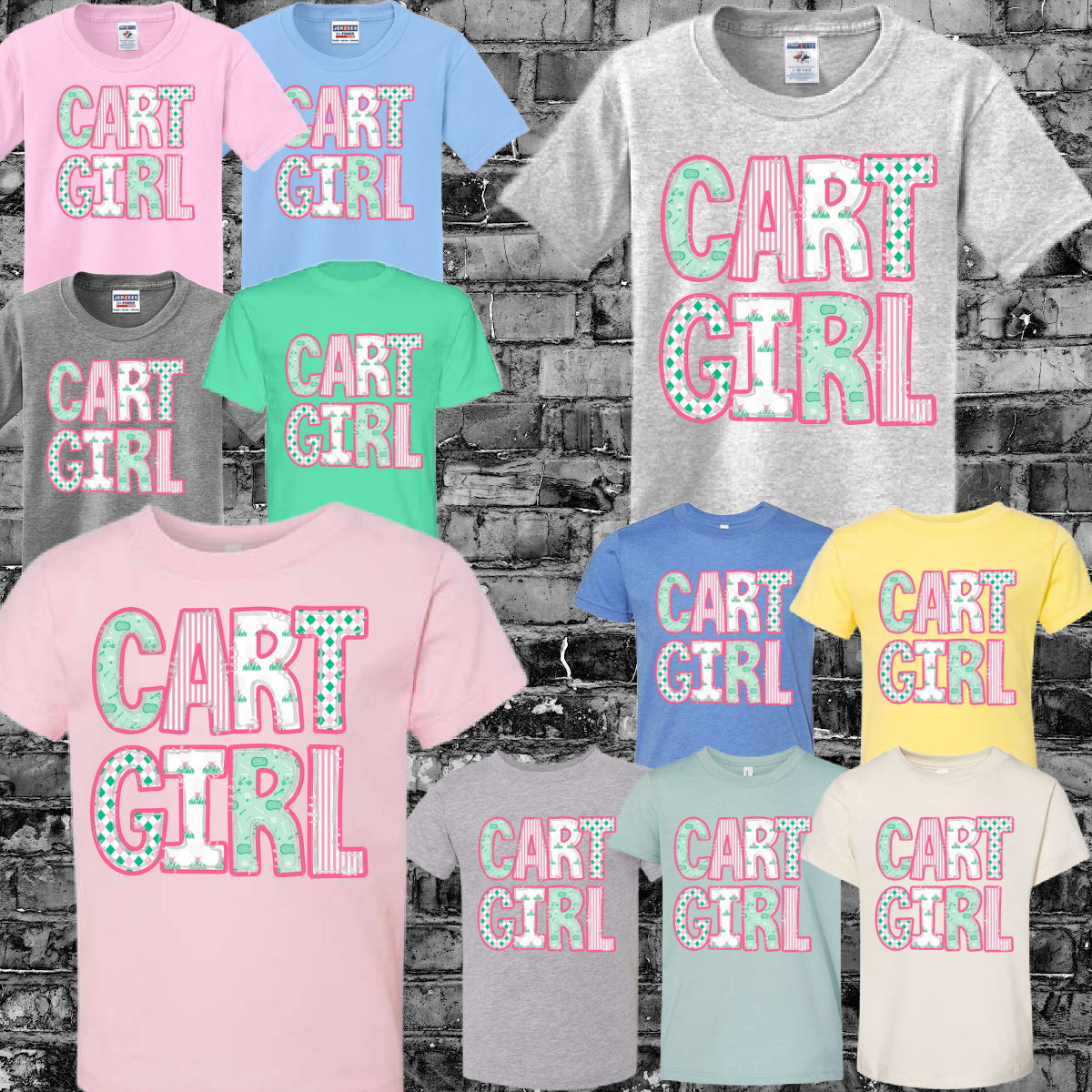 Cart Girl - Golf Tee (Youth)