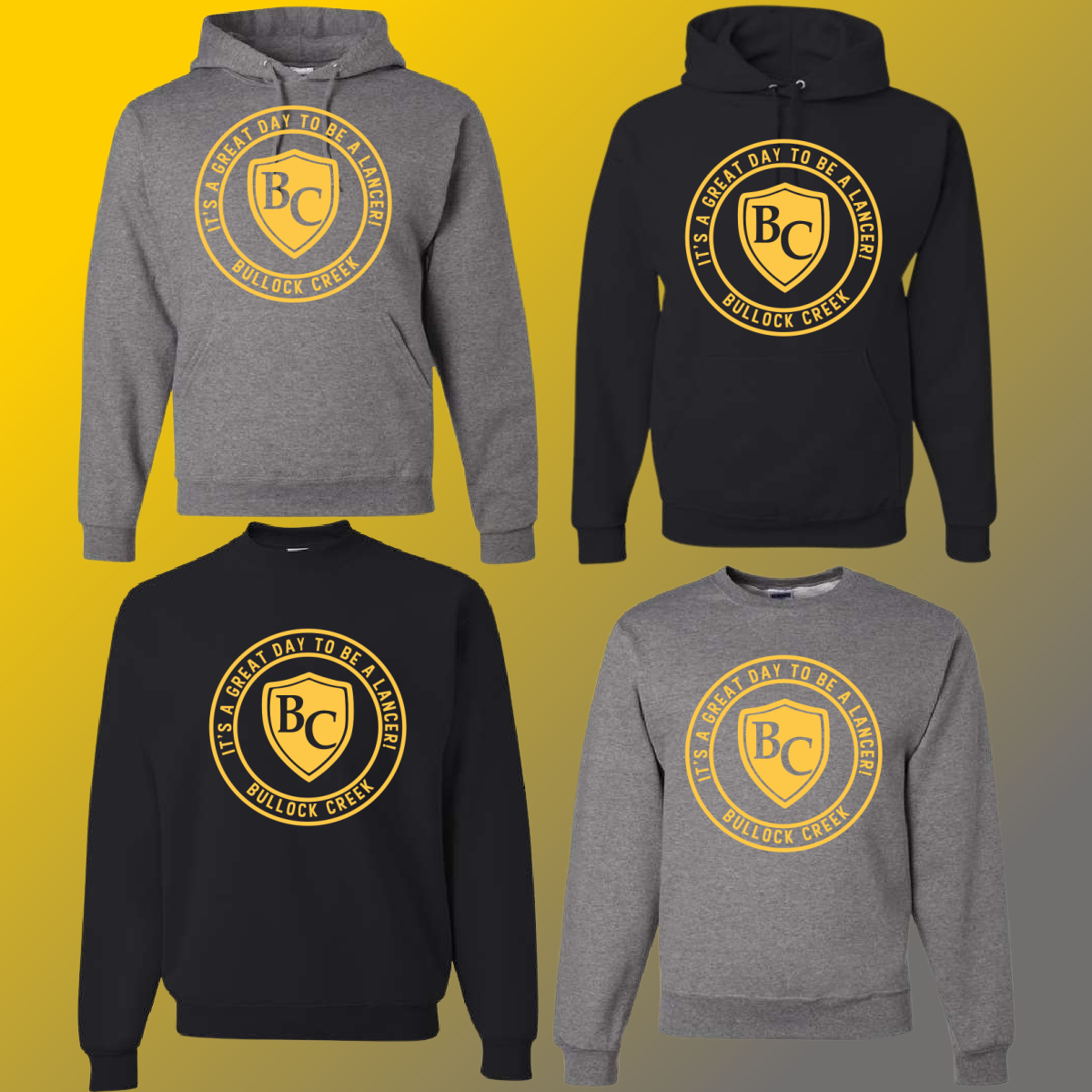 Floyd Lancers - It's A Great Day Basic Sweatshirt (Youth & Adult) - MADE TO ORDER/TWO WEEKS
