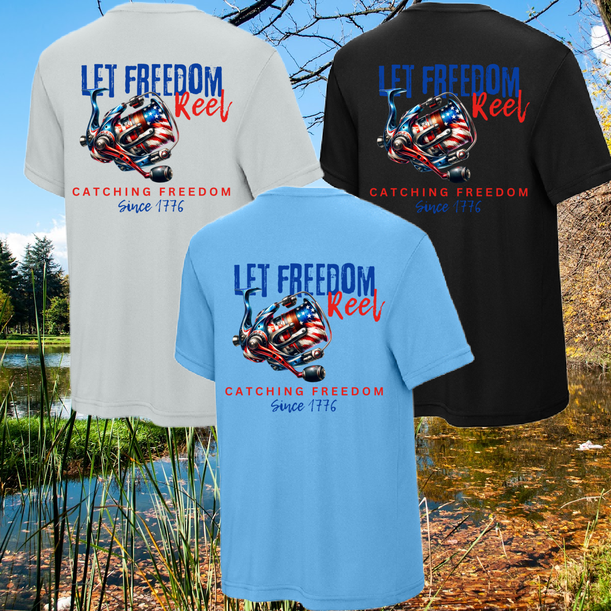 Great Lakes Boys - Let Freedom Reel Performance Tee (Youth & Adult)