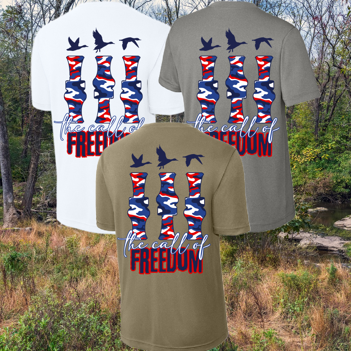 Great Lakes Boys - The Call Of Freedom Performance Tee (Youth & Adult)