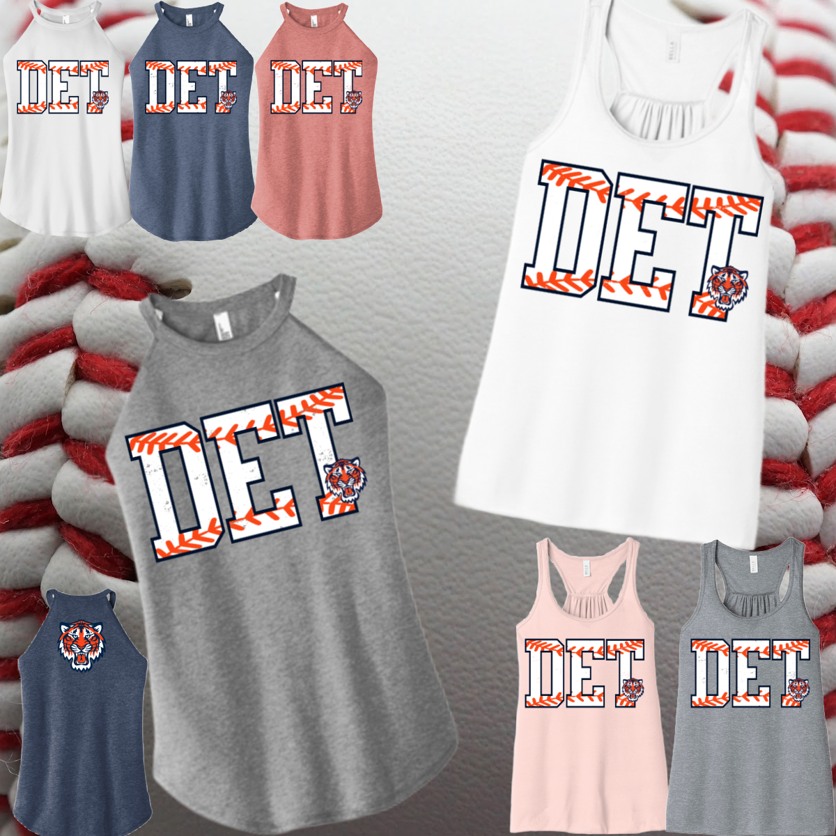 Detroit Baseball - D E T Tank