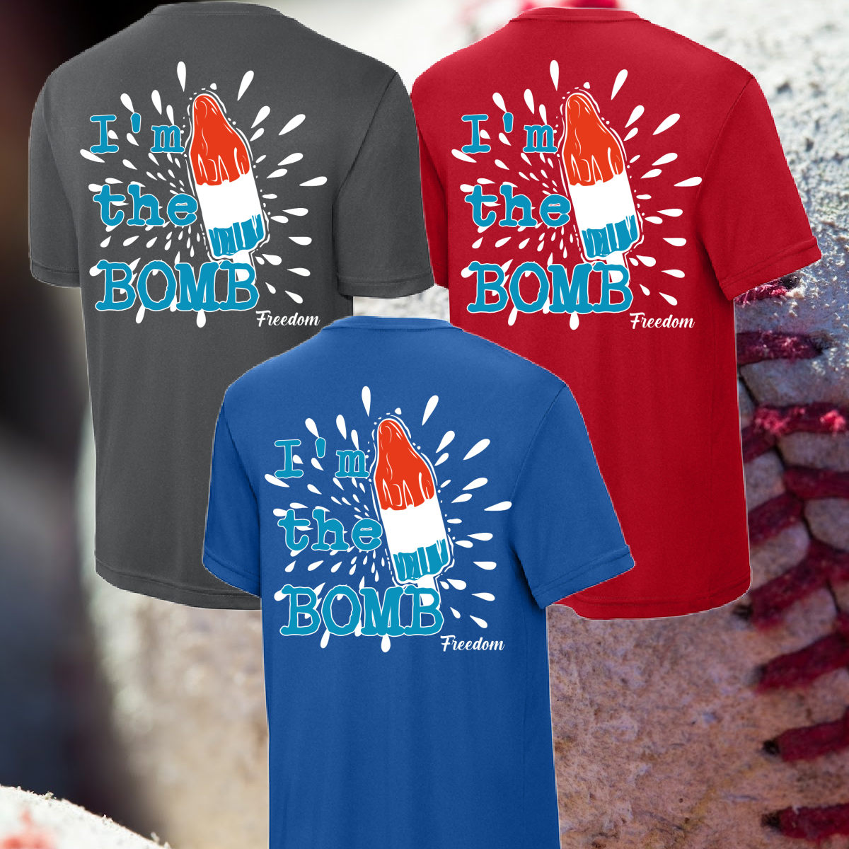 Great Lakes Boys - I'm The Bomb Performance Tee (Youth & Adult)