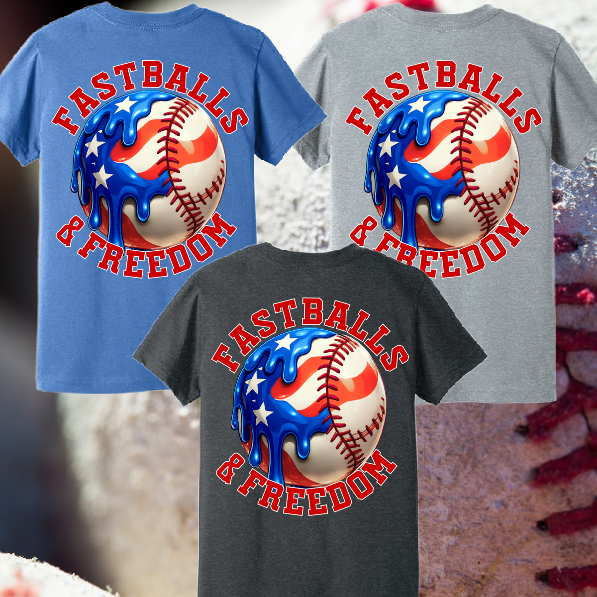 Great Lakes Boys - Fastballs & Freedom Premium Tee (Toddler, Youth & Adult)